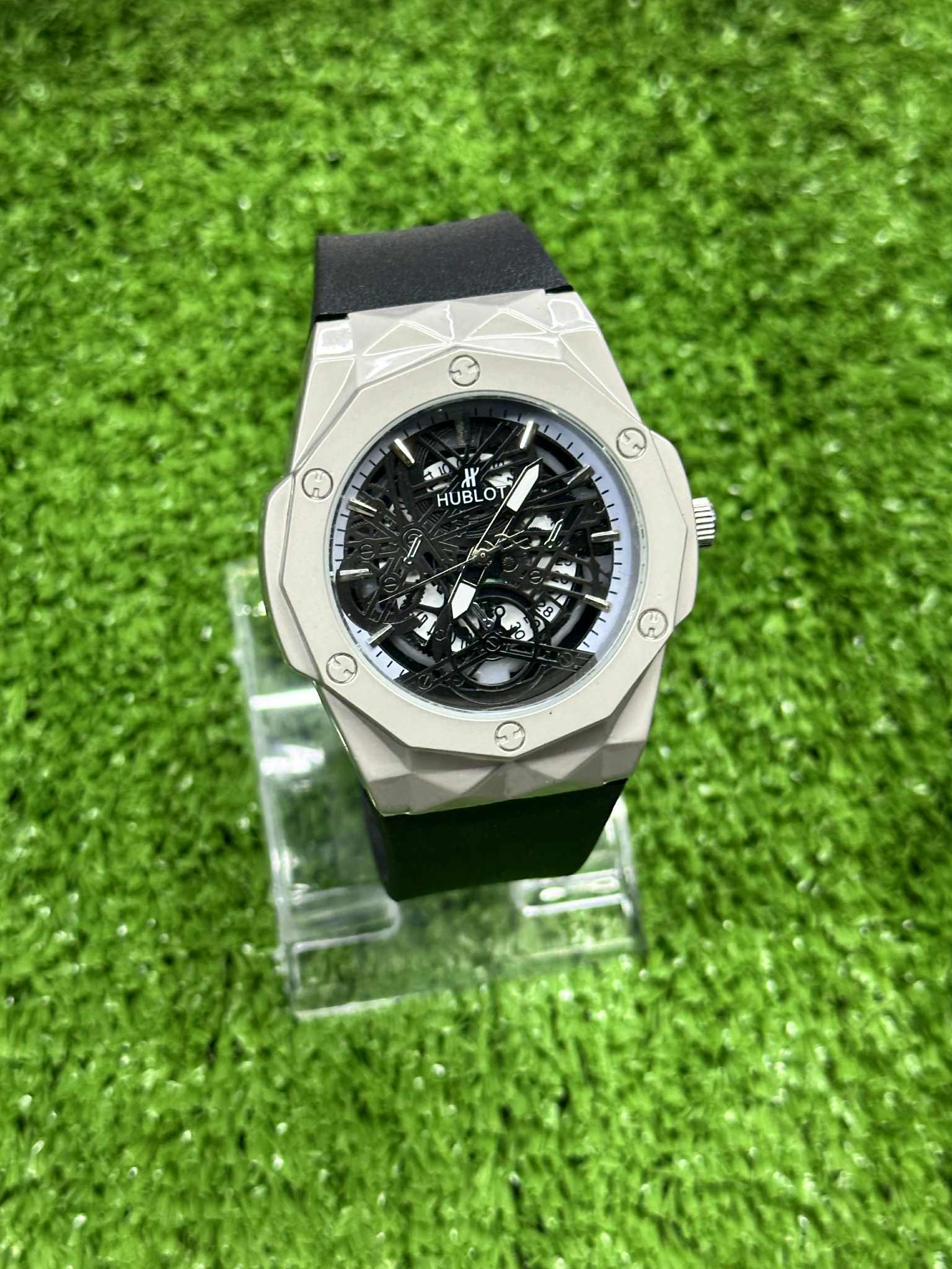 Luxury Hublot Style Skeleton Watch - Premium Design & Stylish muawazcraft