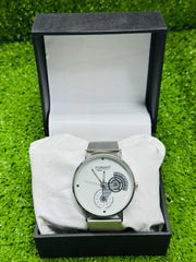 FORMAN Time Men’s Luxury Mesh Strap Wristwatch  muawazcraft