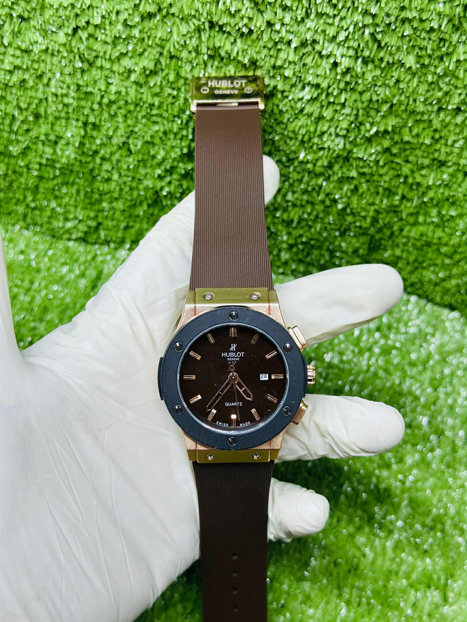 Luxury Hublot Quartz Watch – Premium Swiss Made Timepiece muawazcraft