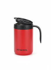 HOT&COOL Stainless Steel Coffee Mug – Vacuum Insulated Travel Mug with Handle (Keeps Drinks Hot & Cold) muawazcraft