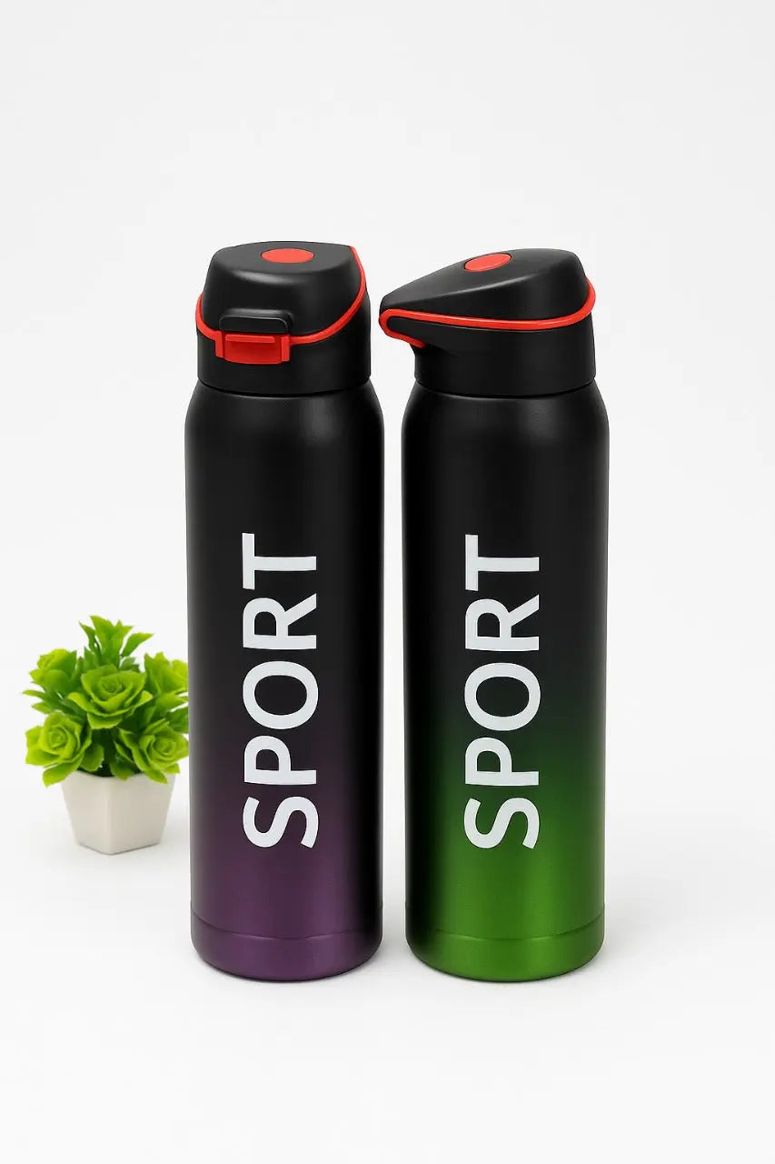 🔥 Premium Sport Water Bottle – Leakproof, Stylish & Durable | Hot & Cold Thermos Flask muawazcraft