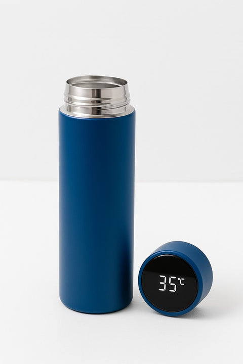 Smart LED Temperature Display Water Bottle – Vacuum Insulated Stainless Steel Thermos for Hot & Cold Drinks – Leakproof, Travel Friendly, 500ml