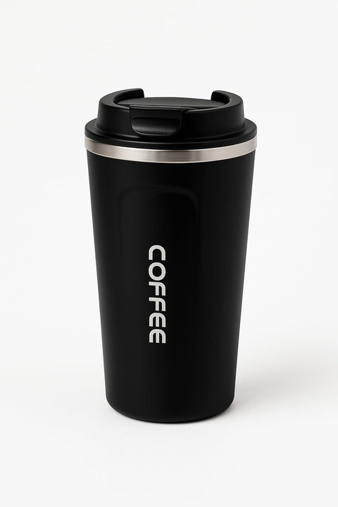 Stainless Steel Coffee Mug with Digital Temperature Display– Leak-Proof, Insulated & Reusable Tumbler (500ml)