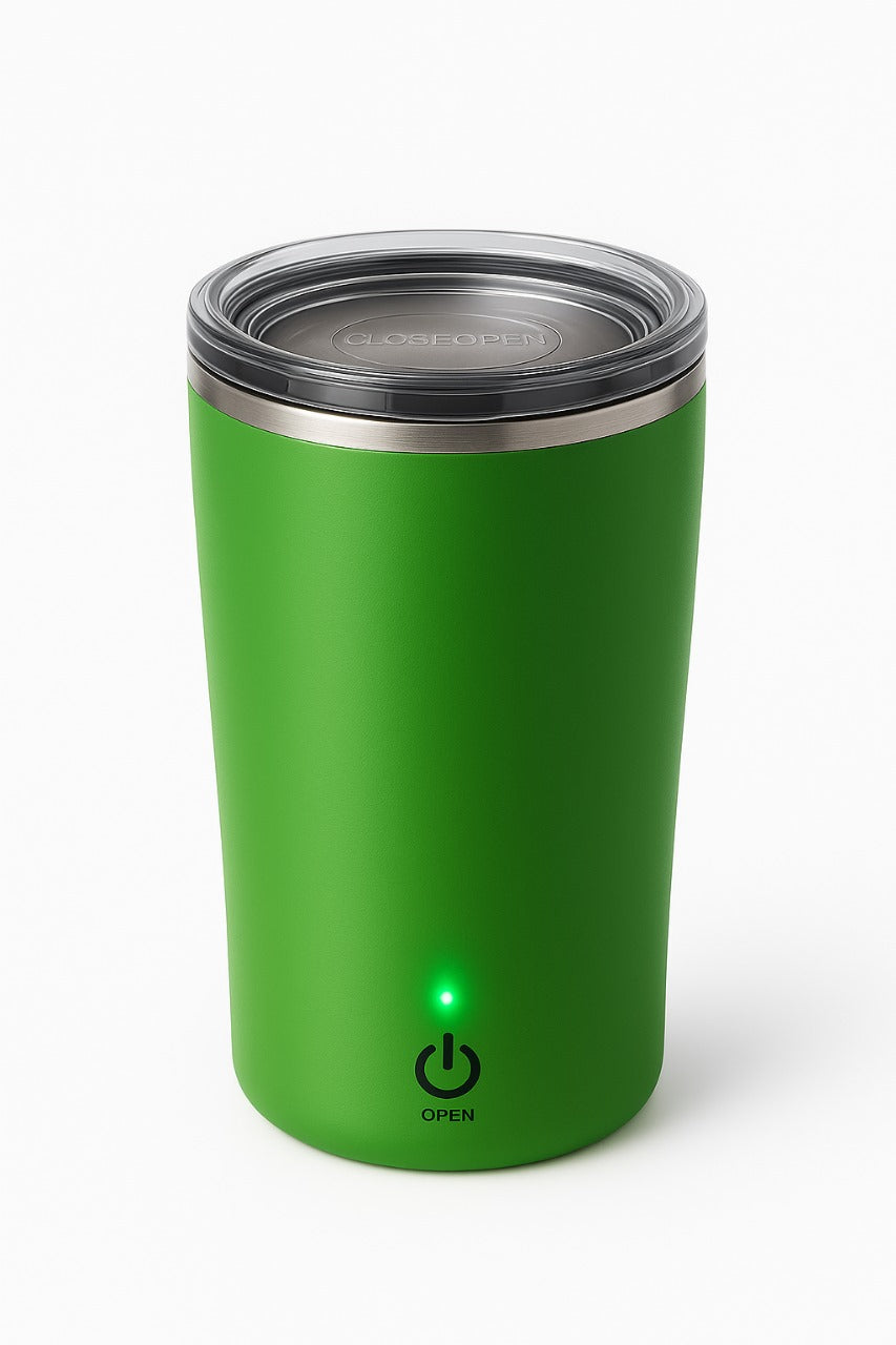 Rechargeable Coffee Mixture Mug – Automatic Stirring & Heating Cup for Home, Office & Travel muawazcraft