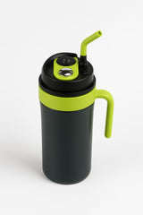 Smart Temperature Display Mug – Leakproof Insulated Travel Cup with Straw & Handle (Hot & Cold) muawazcraft