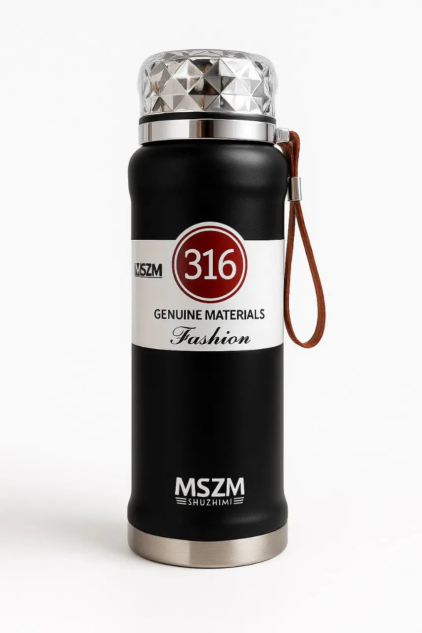 🔥 *Premium Stainless Steel Vacuum Insulated Water Bottle | 316 Thermal Flask for Hot & Cold Beverages* muawazcraft