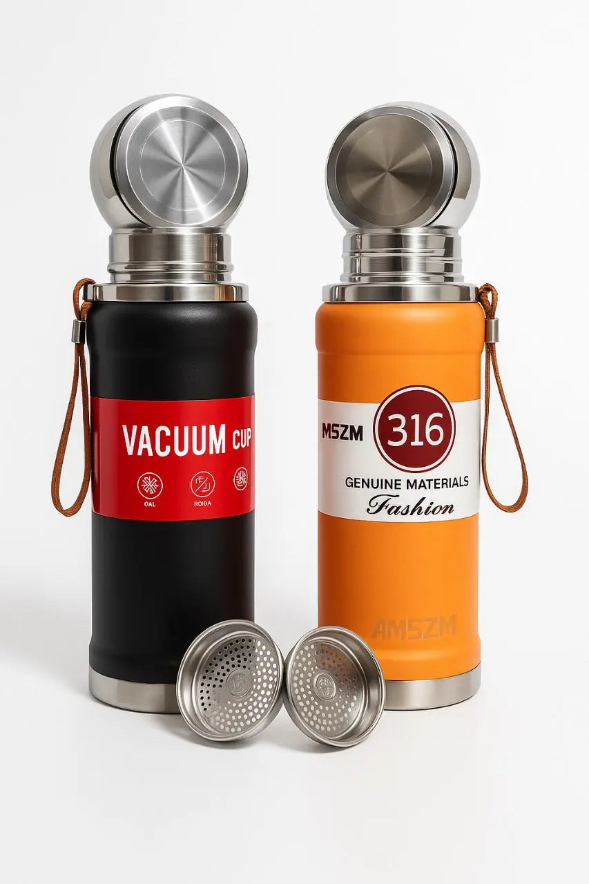🔥 *Premium Stainless Steel Vacuum Insulated Water Bottle | 316 Thermal Flask for Hot & Cold Beverages* muawazcraft