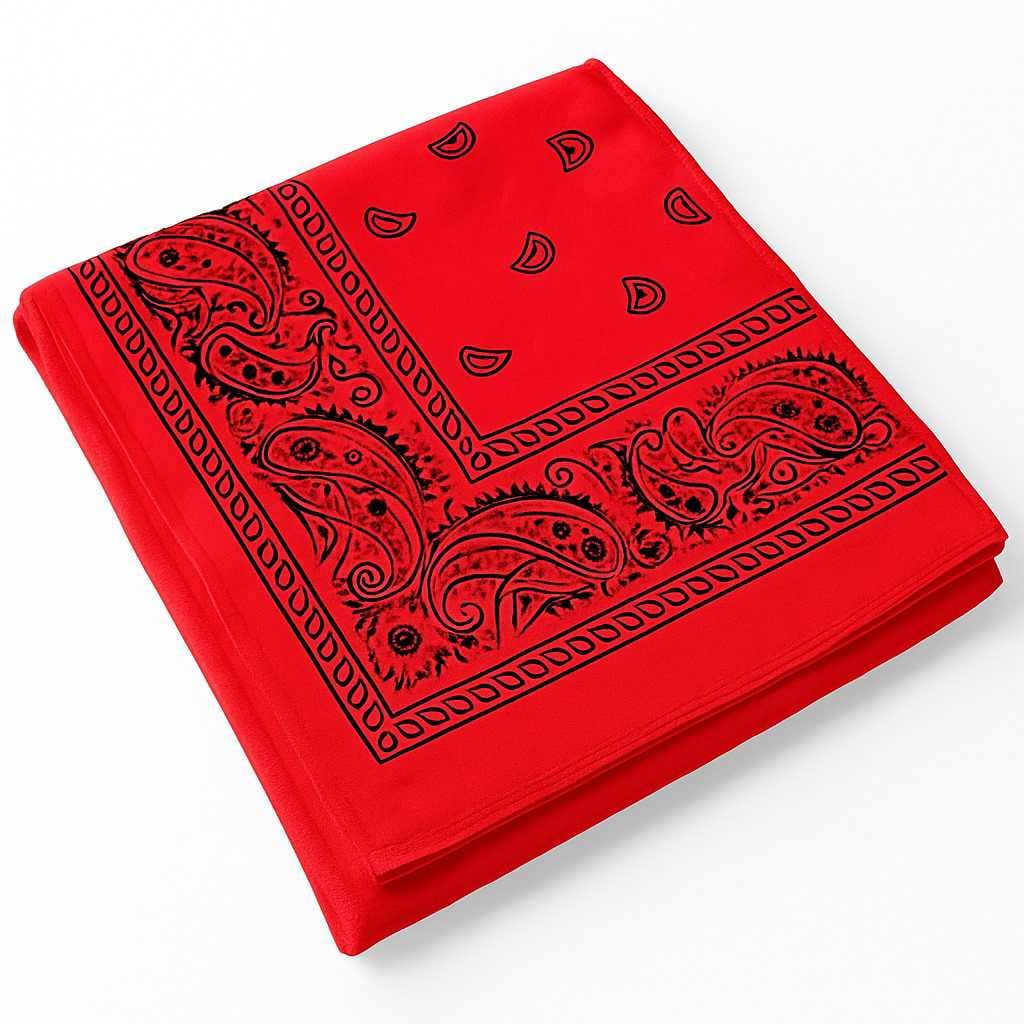 🖤 3 pieces Classic Black Paisley Bandana – Versatile &amp; Stylish muawazcraft