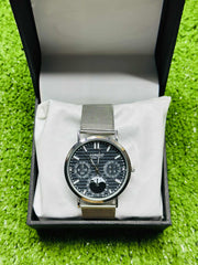 FORMAN Time Men’s Luxury Mesh Strap Wristwatch  muawazcraft