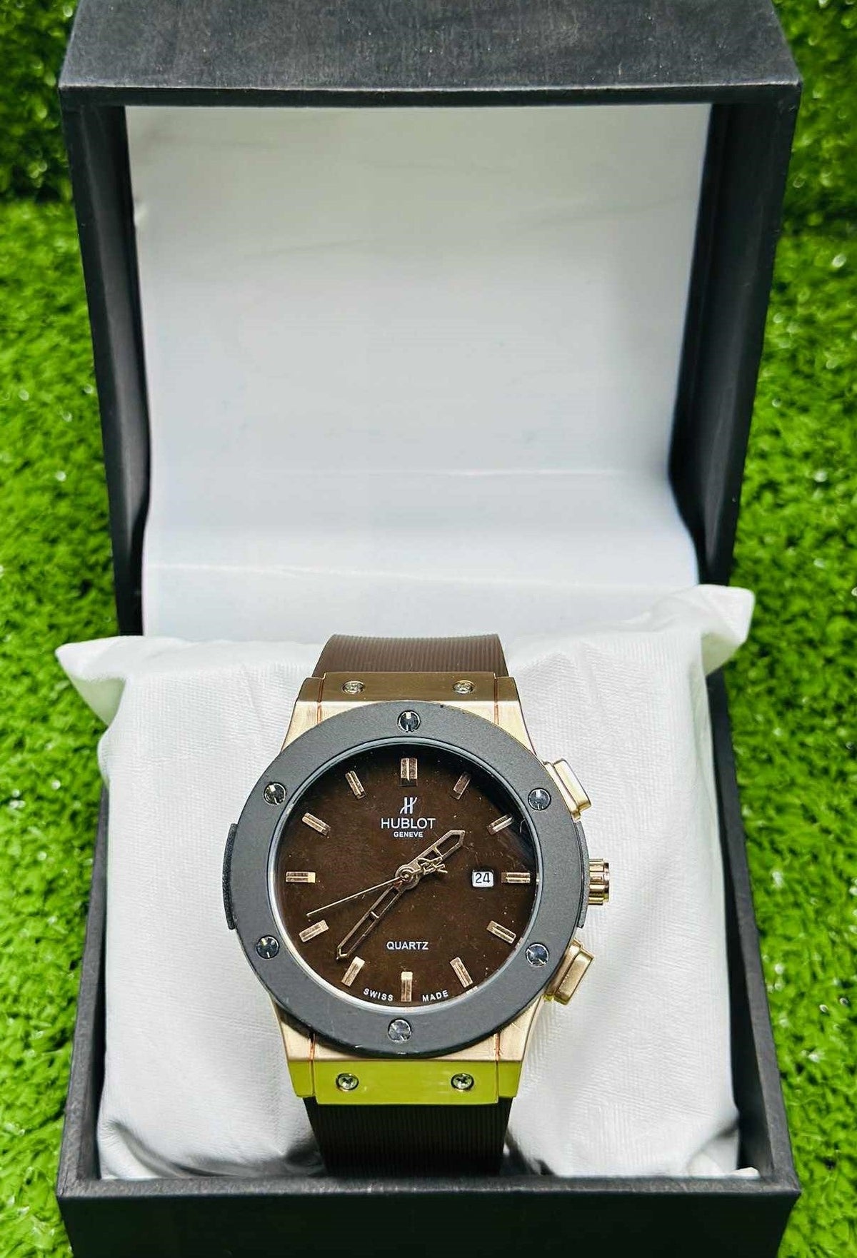 Luxury Hublot Quartz Watch – Premium Swiss Made Timepiece muawazcraft